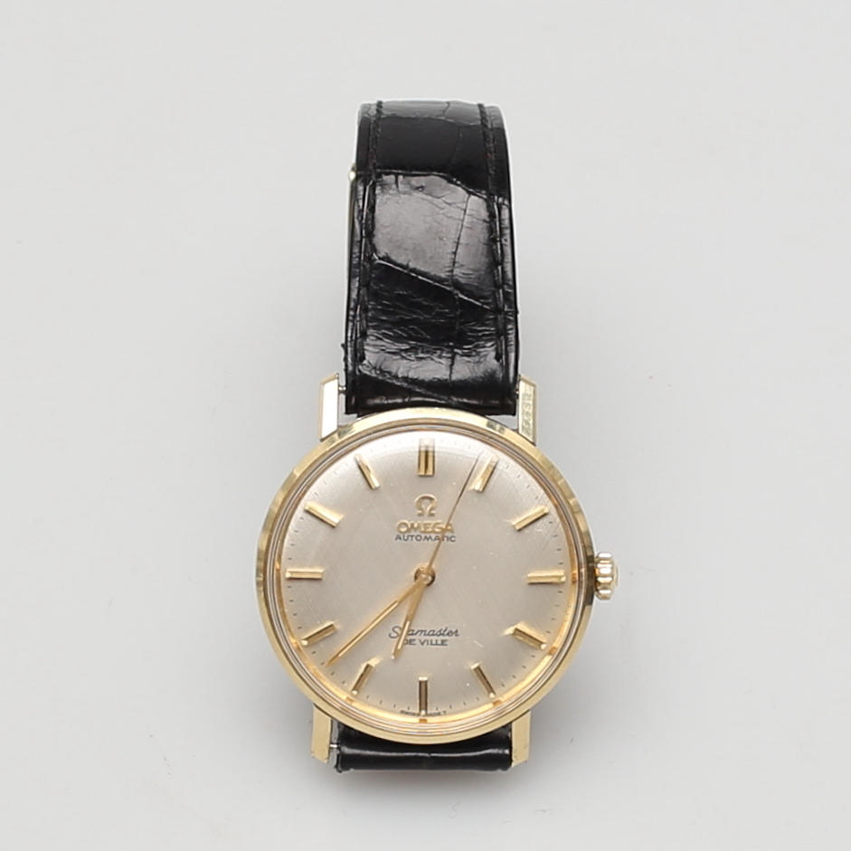 HERRARMBANDSUR, Omega Seamaster, De Wille, automat, 1960-1970-tal.