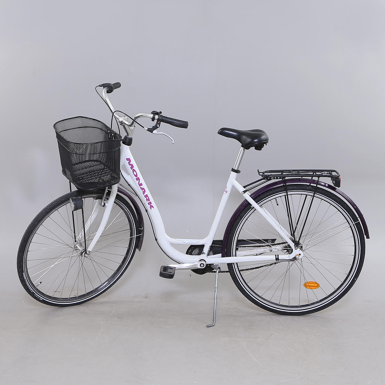 CYKEL, Monark, vit/violett, dam.