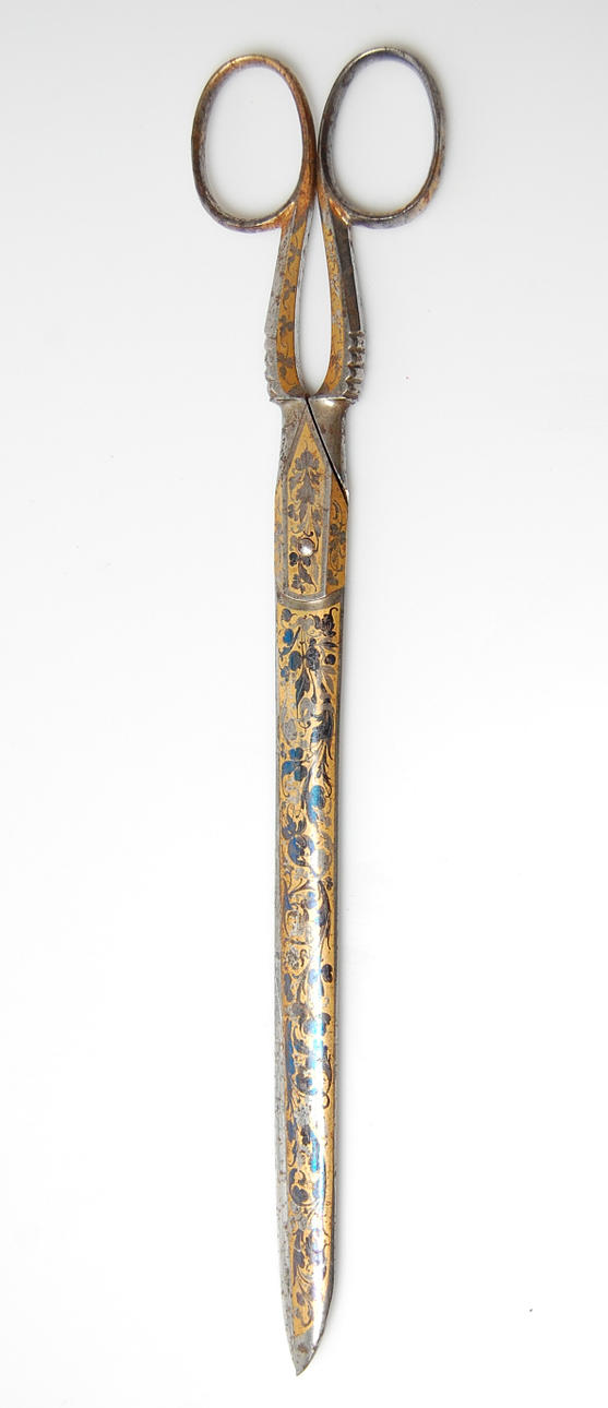 SAX, etsad dekor, Eskilstuna, 1900-talets början.