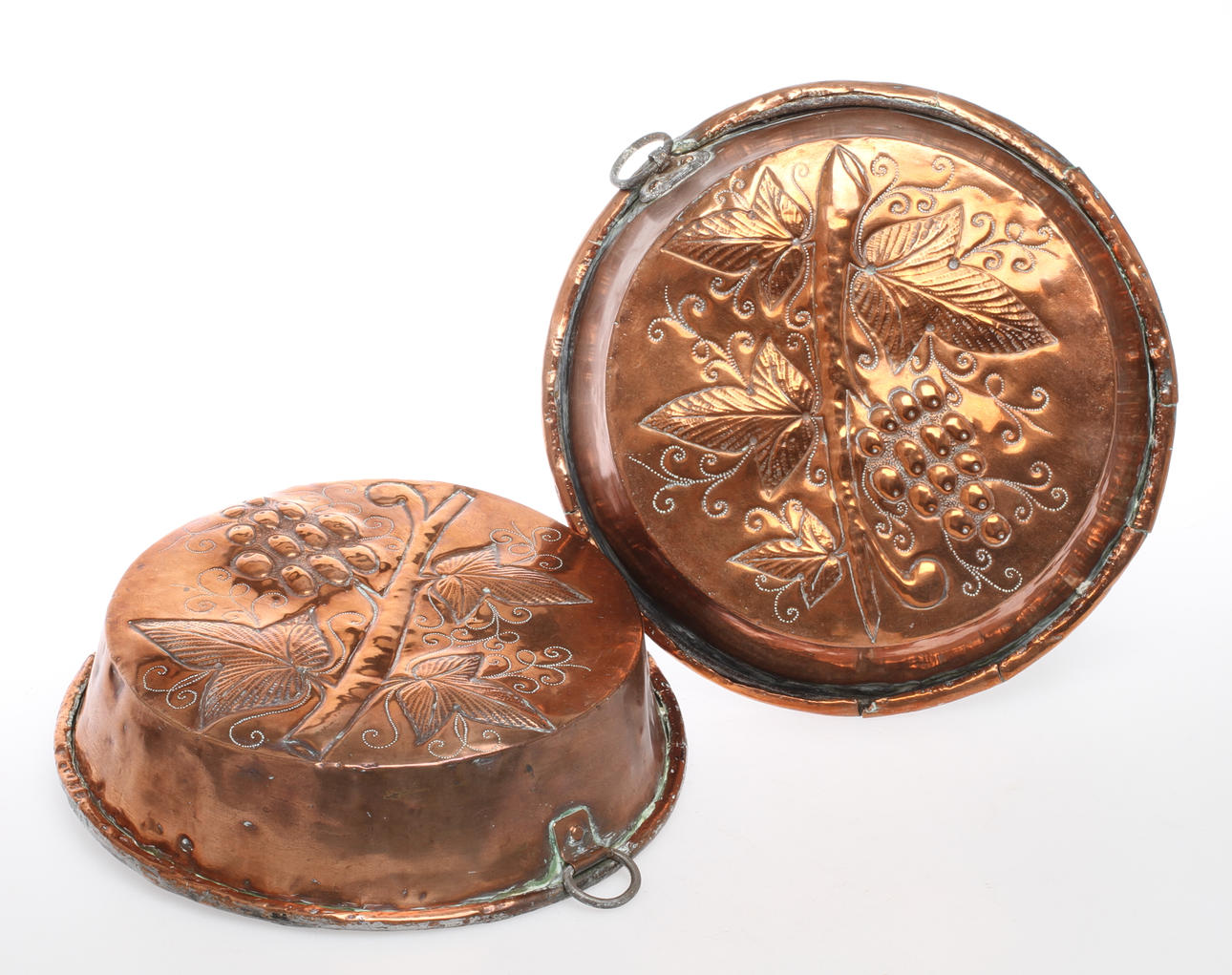 FORMAR, 2 st, koppar, 17/1800-tal.