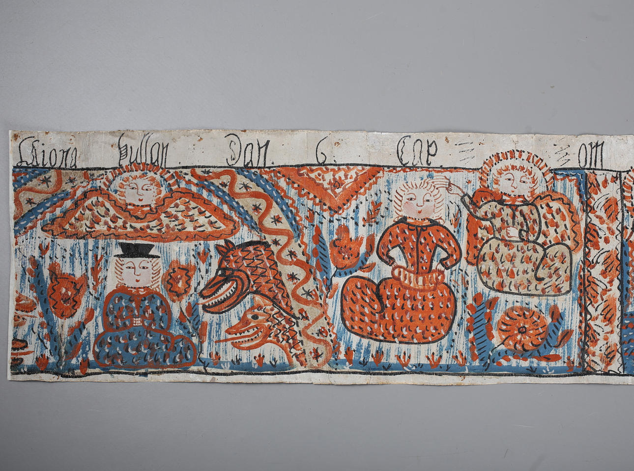 ALLMOGEMÅLNING 1800-talets första hälft.