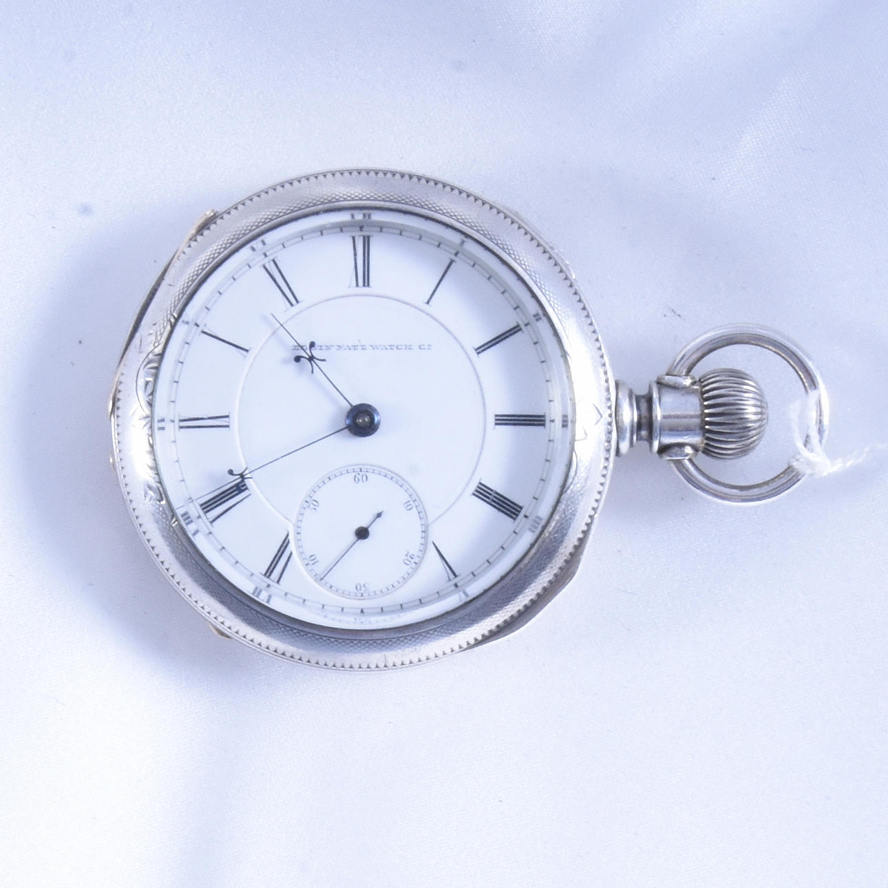 POCKET WATCH, silver, Elgin Watch Co.