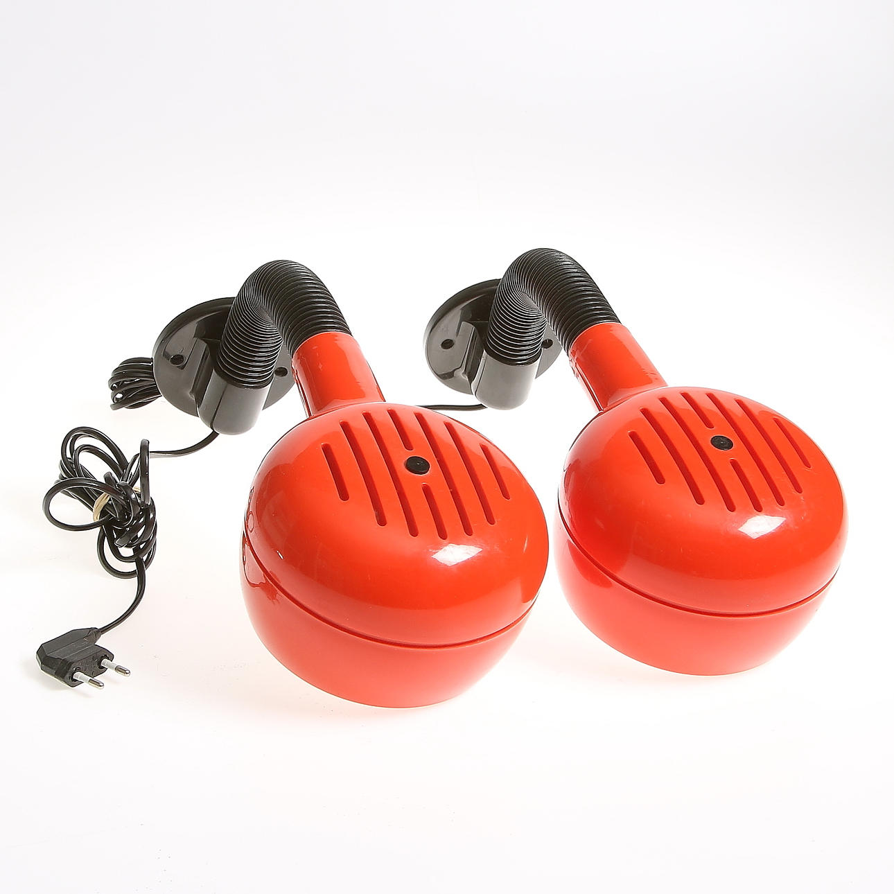 VÄGGLAMPOR, 2 st, Fagerhult. 1970-tal.