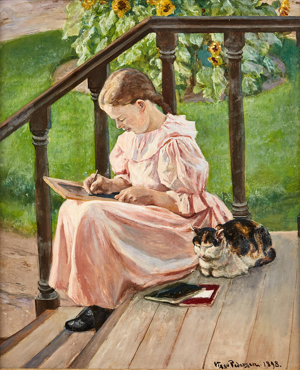 VIGGO PEDERSEN. Study time.