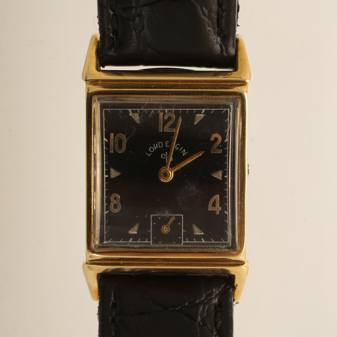 BRACELET WATCH, Lord Elgin, 14k gold.