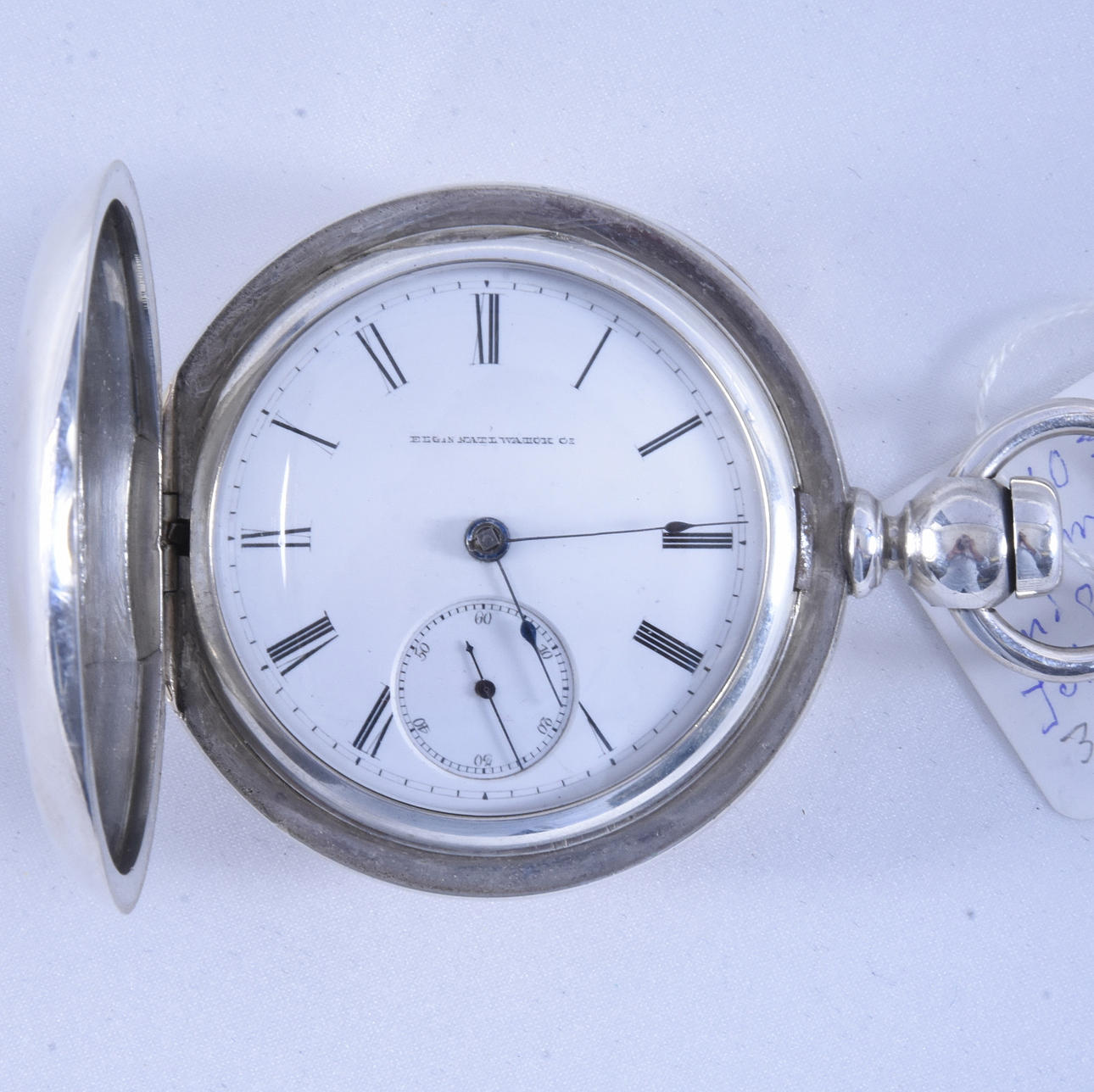 SAVONETTE, silver, Elgin, 1881.