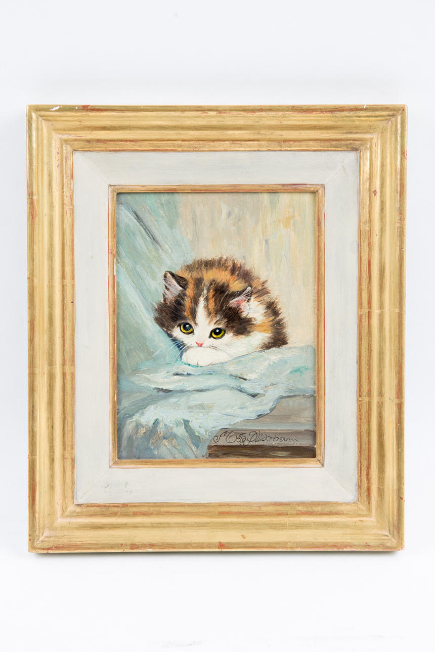 META PLÜCKEBAUM. Meta Plückebaum, Gemälde, 'Peggy'.