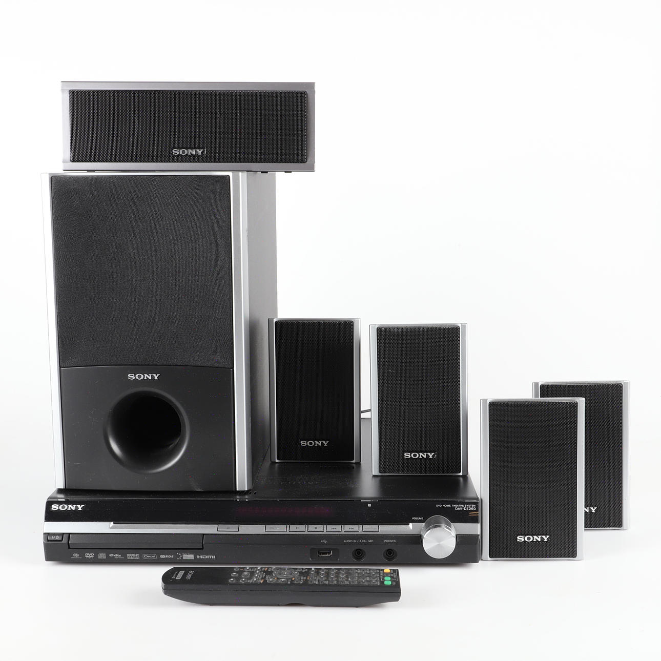 HJEMMETEATERSYSTEM, 7 dele, SONY, Japan.