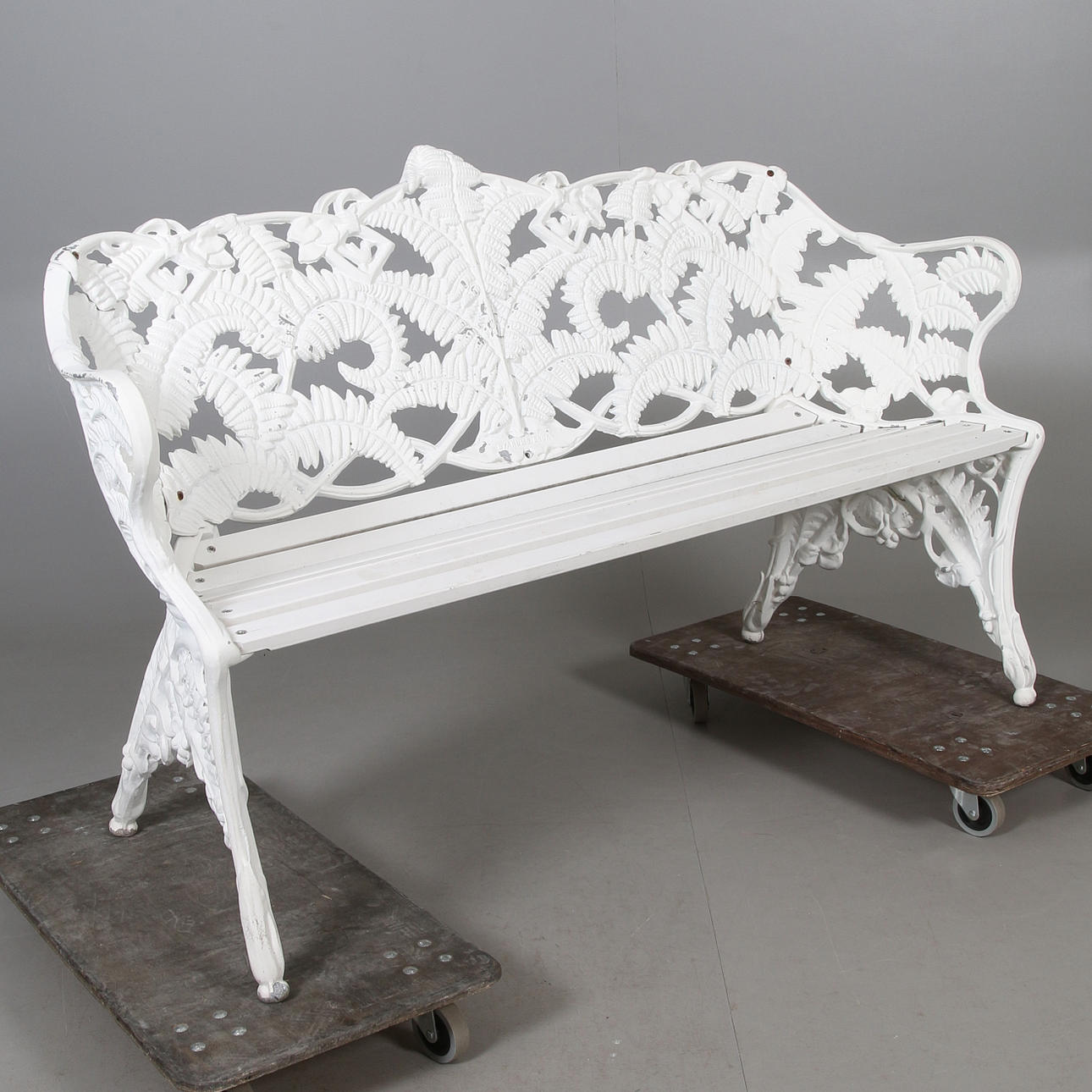 TRÄDGÅRDSSOFFA, gjutjärn, Byarum. 1900-tal.