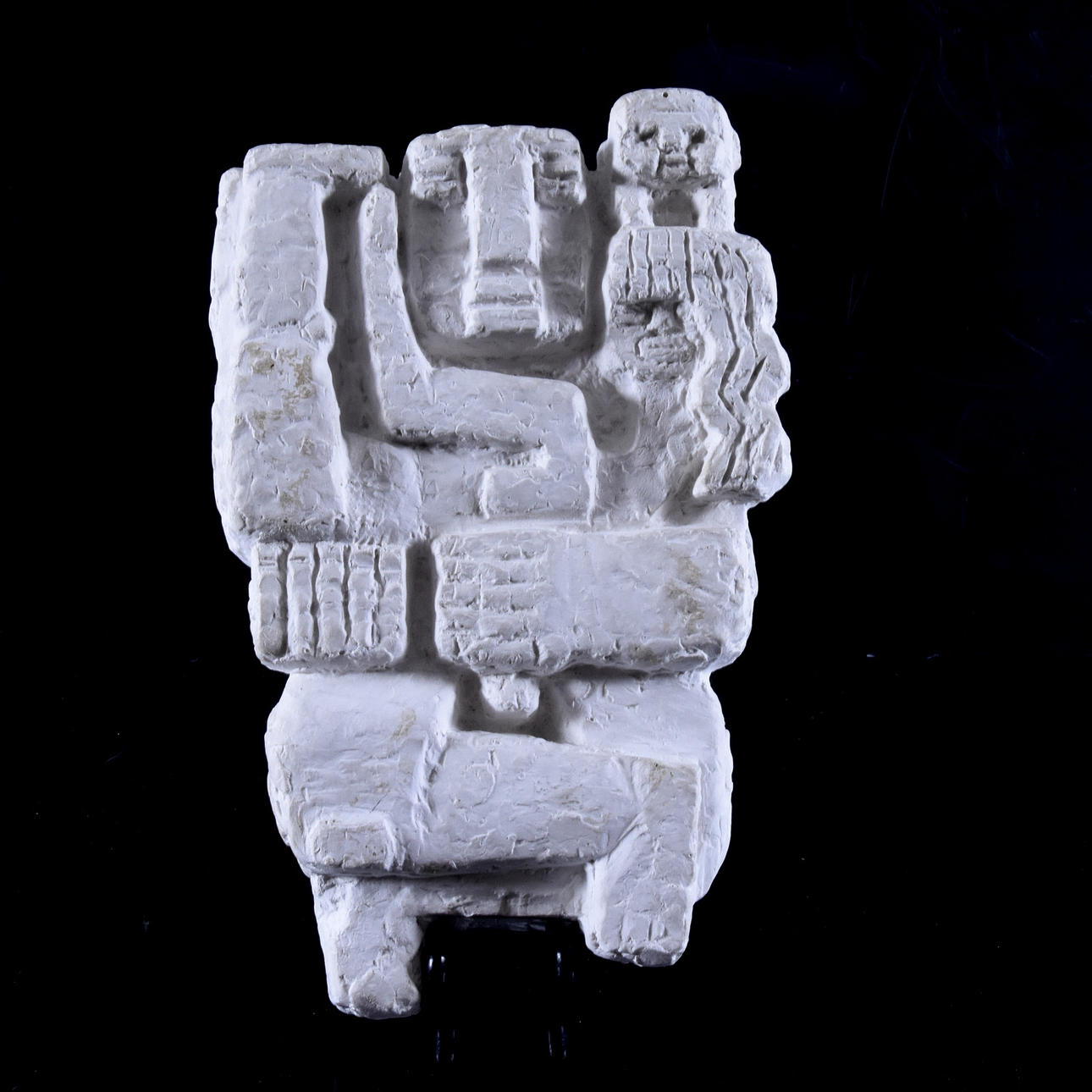 VÄGGRELIEF, gips, Ture Johansson, daterad 1948.