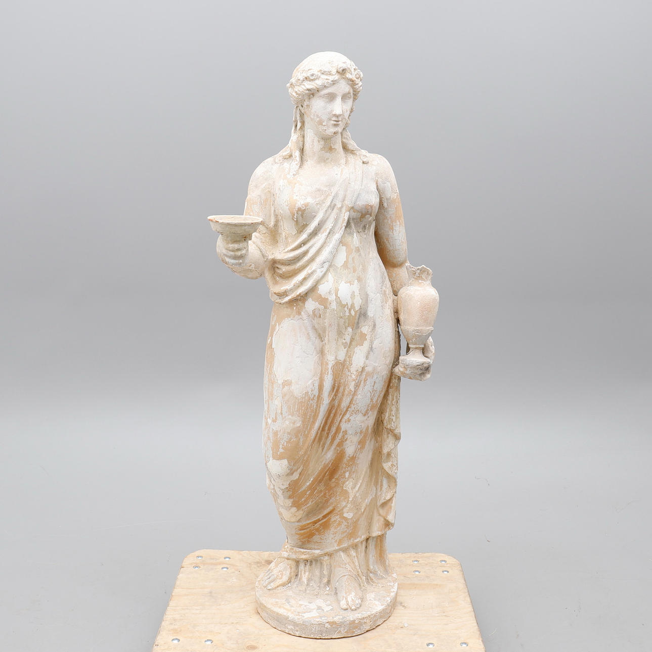 SKULPTUR, efter antik model, slutningen af 1800-tallet.