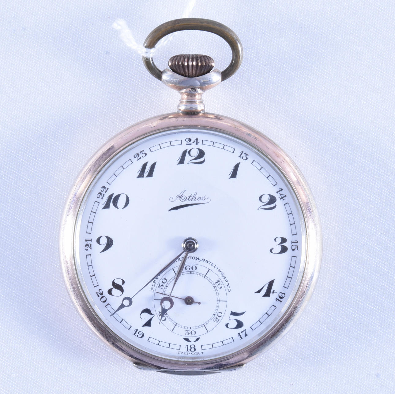 TASCHENUHR, Silber, Athos.