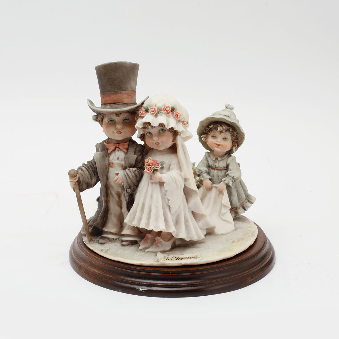 FIGURE GROUP, posliini, Giuseppe Armani, Capodimonte.