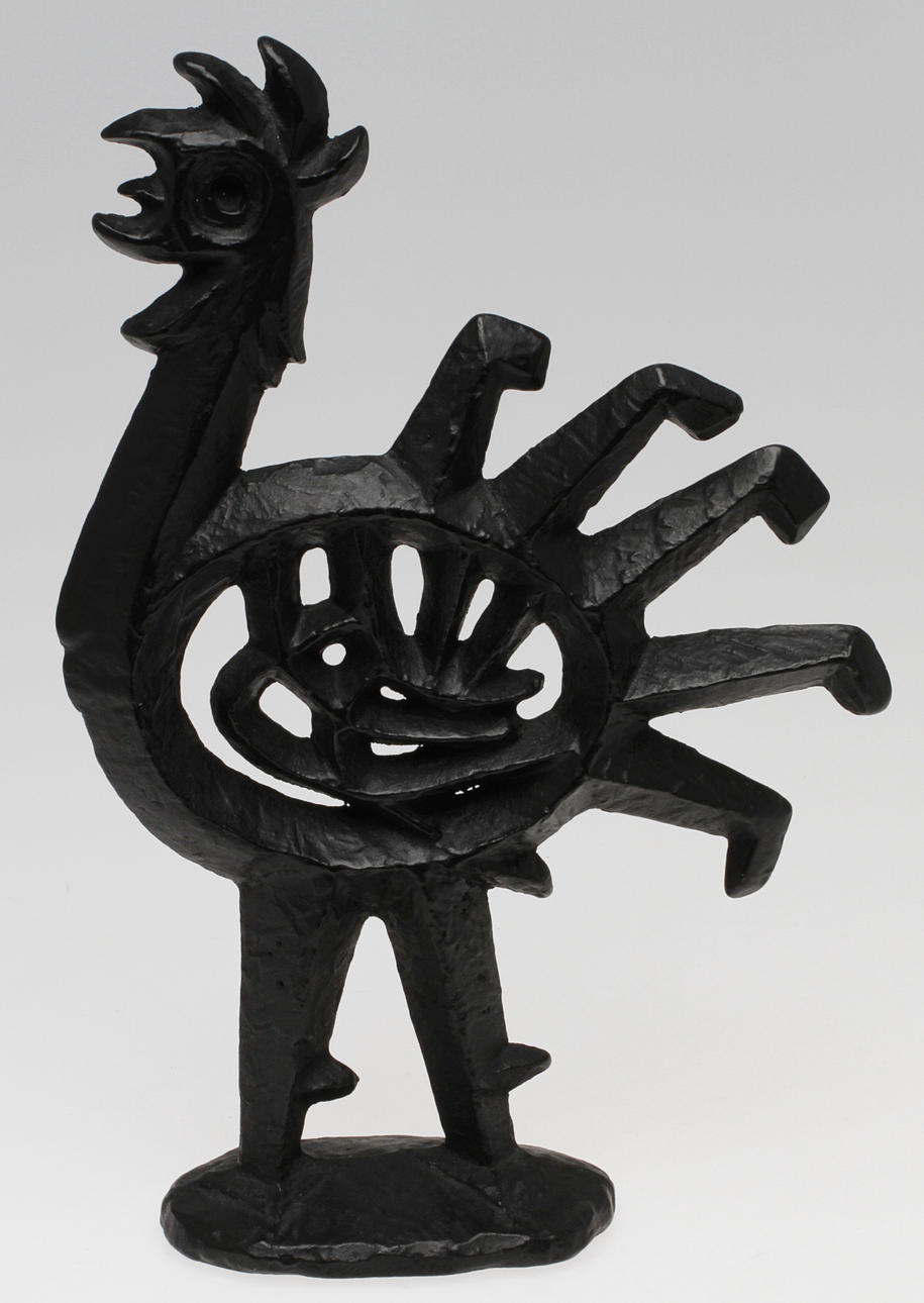 OLLE HERMANSSON. Tupp, Svenskt konstgjutgods, Brandstorp.