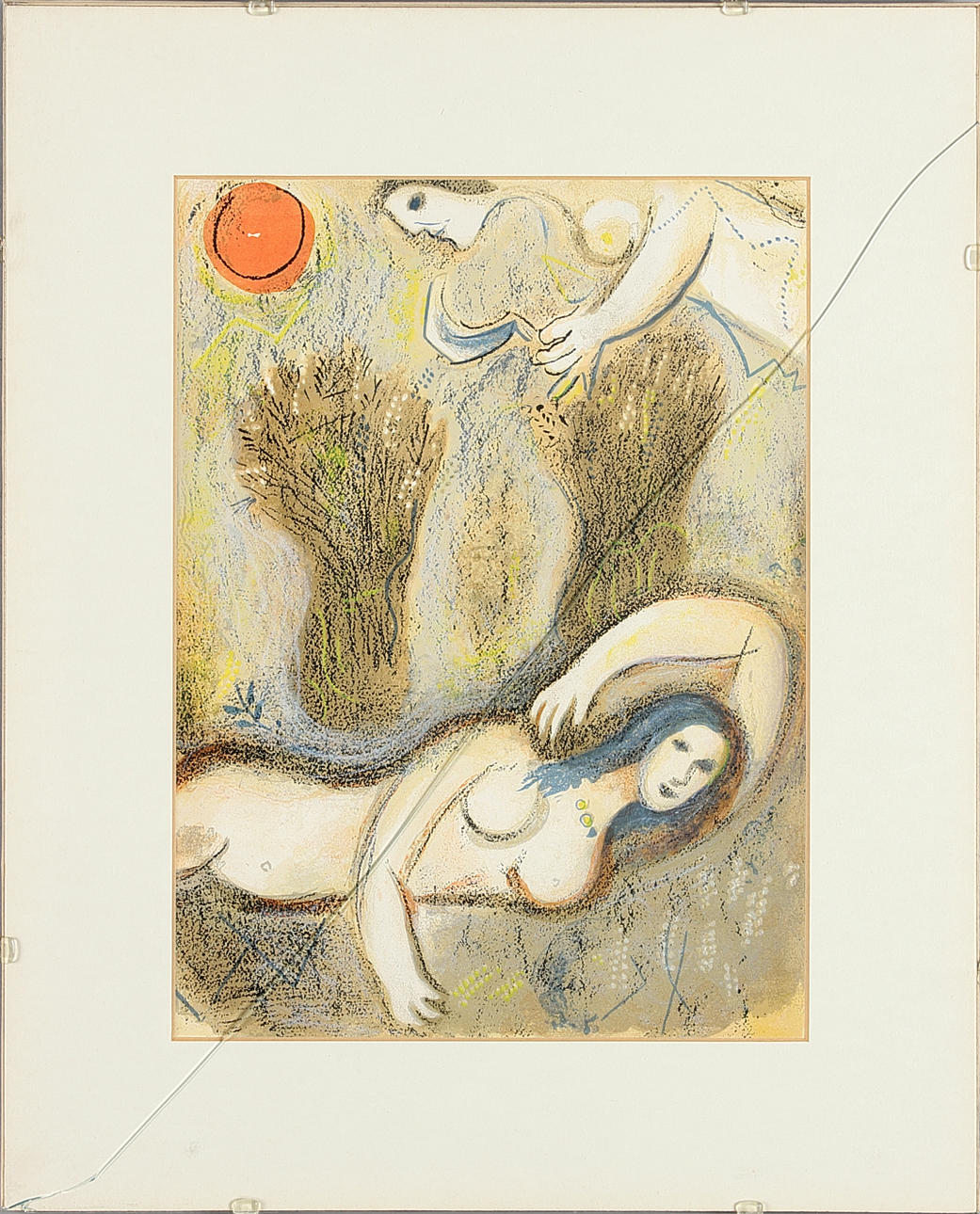 MARC CHAGALL. EFTER. litografi.
