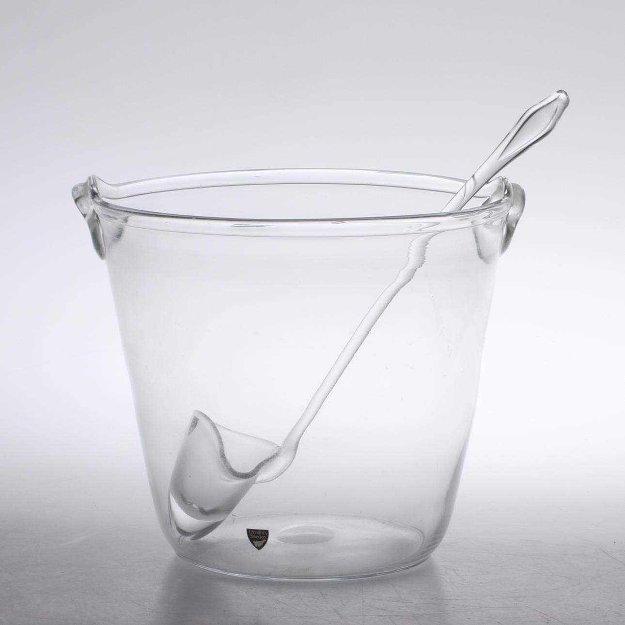 BÅLSKÅL, glas, Orrefors.