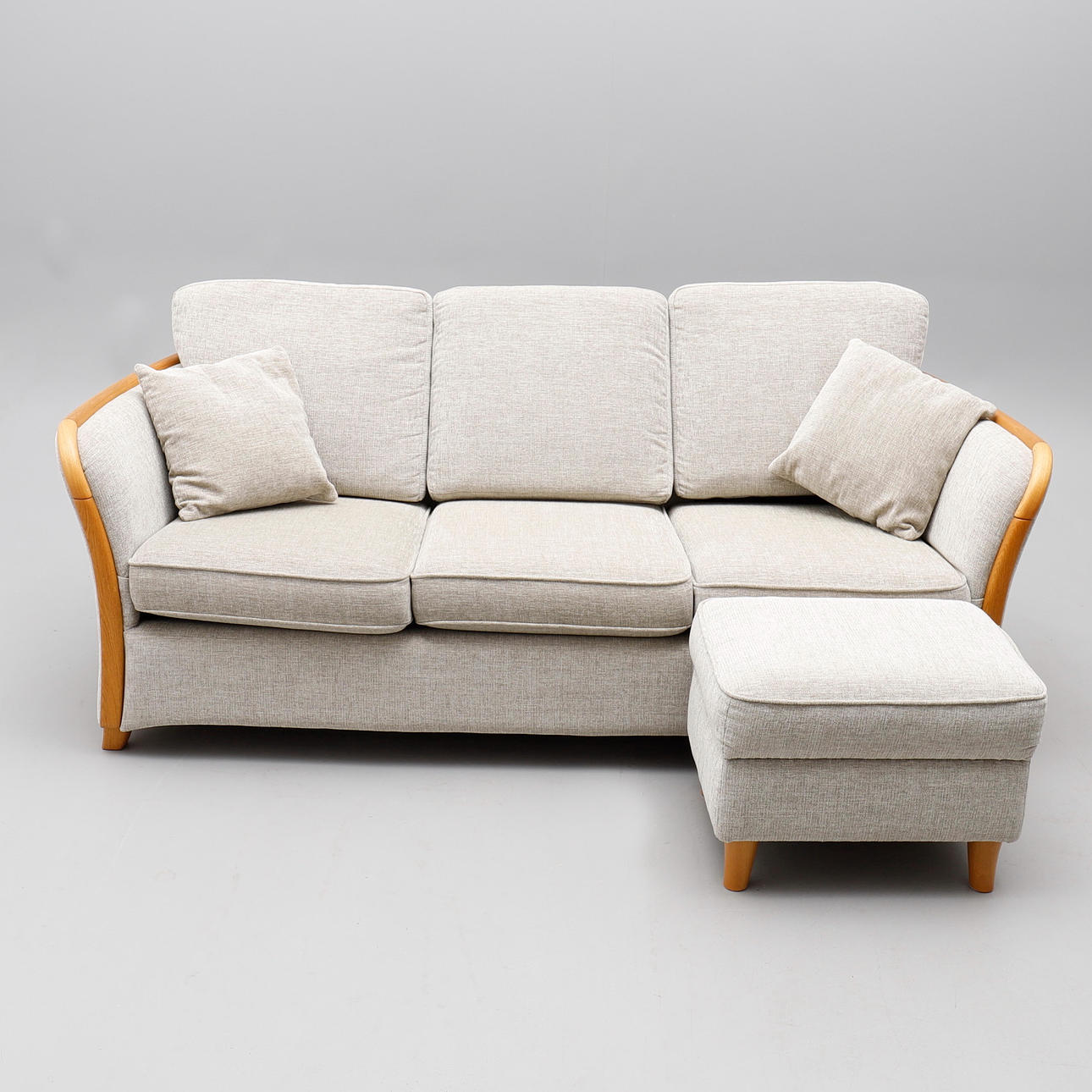 SOFÁ, "Hannover", con reposapiés, Bröderna Andersson.