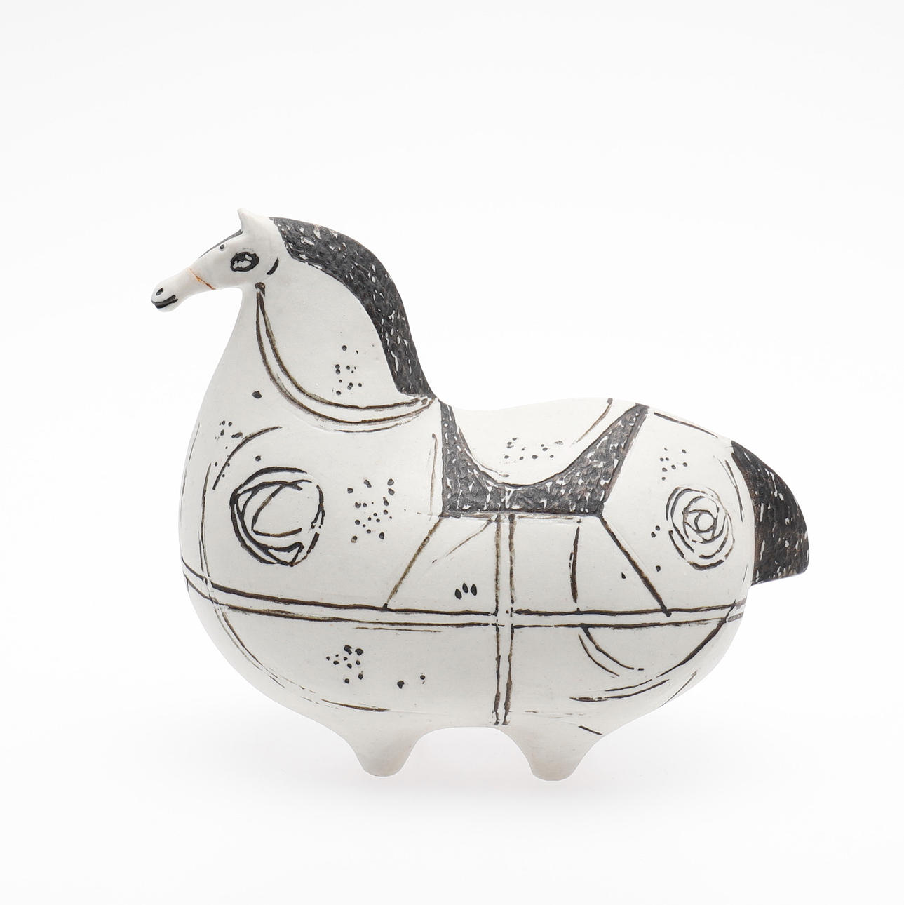 STIG LINDBERG. "SPRINGARE", STONE GOODS, GUSTAVSBERG.