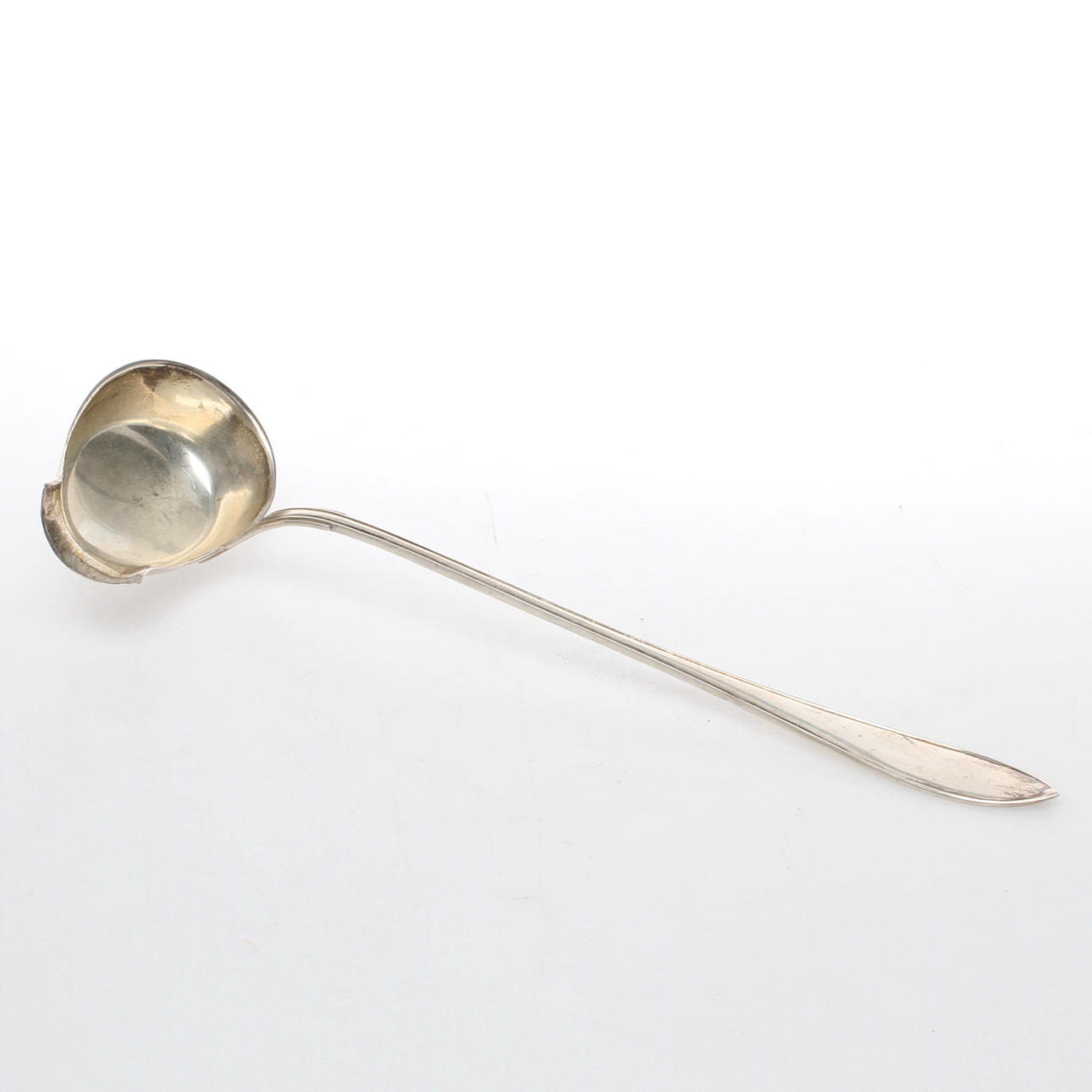 SOPPSLEV, silver, modell "Svensk spetts", GAB, 1921.