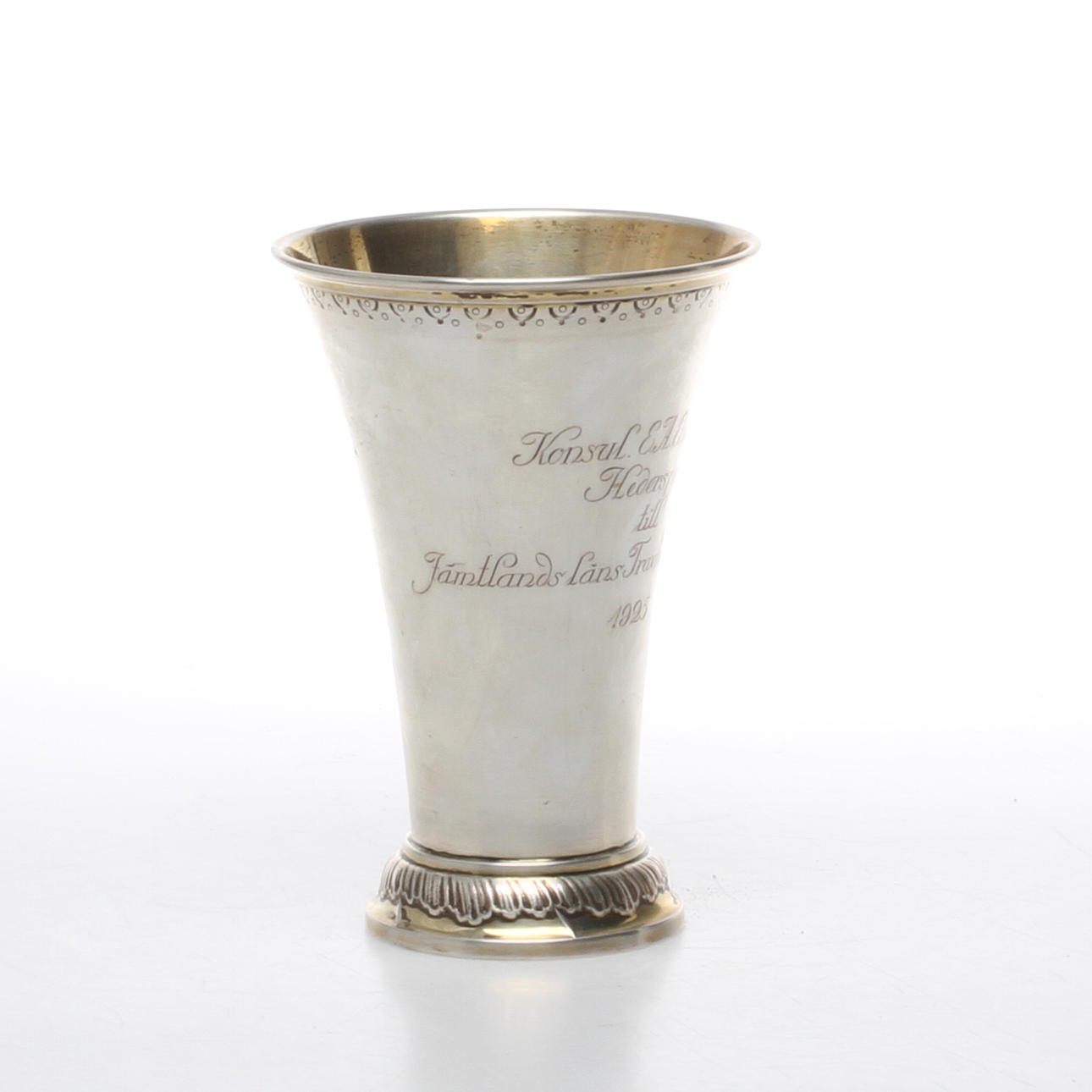 POKAL, silver, CG Hallberg, 1924.