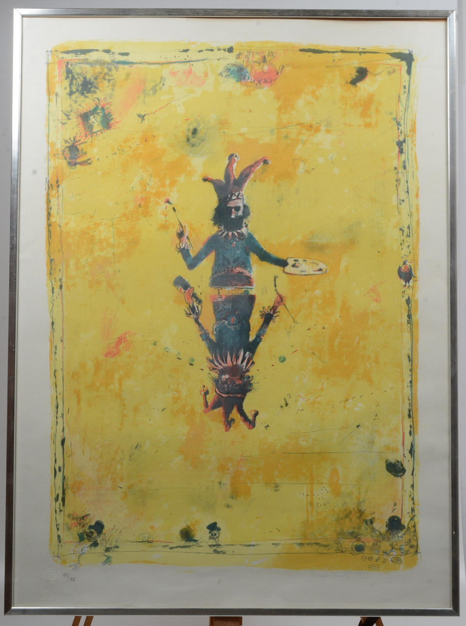BENGT LANDIN. Lithograph.