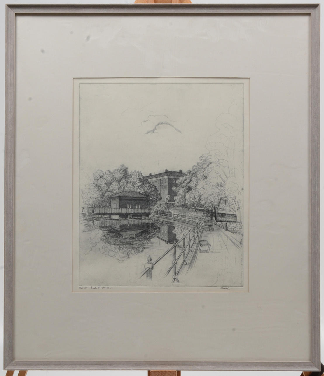 EVERT ANDERSSON. Västeråsin linna. Teräspuikko.