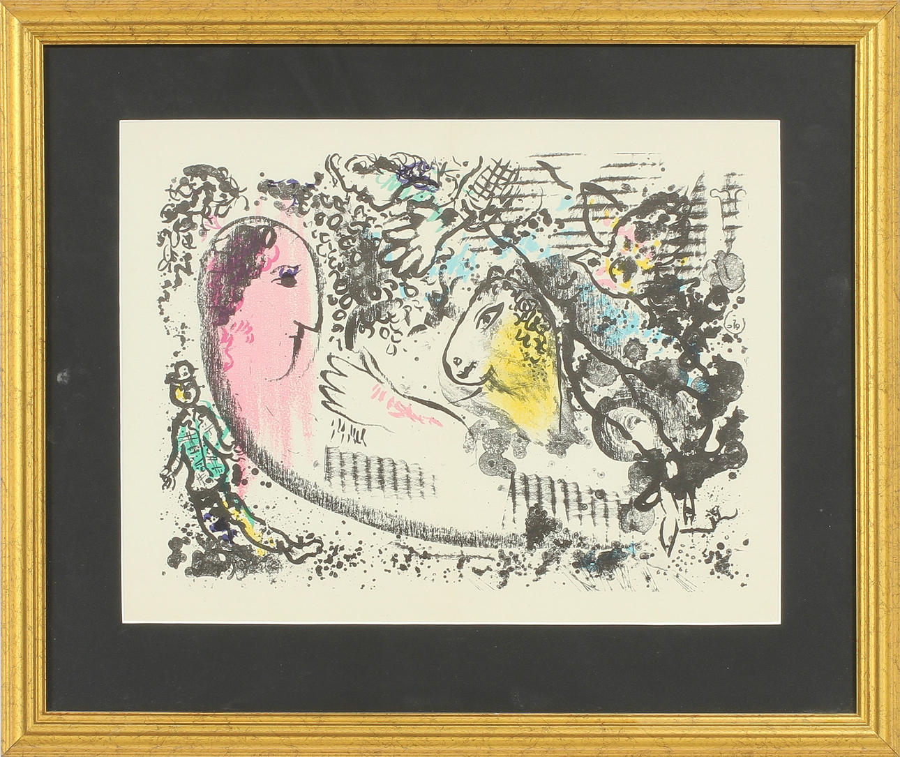 MARC CHAGALL, litografi, efter.