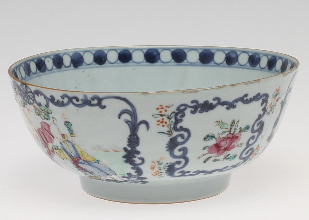 SKÅL, porslin, Kina, 1700-tal.