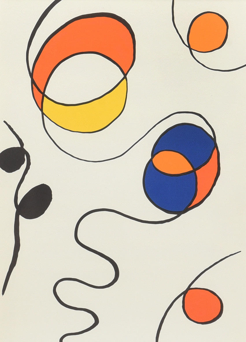 ALEXANDER CALDER. Composición de la figura.
