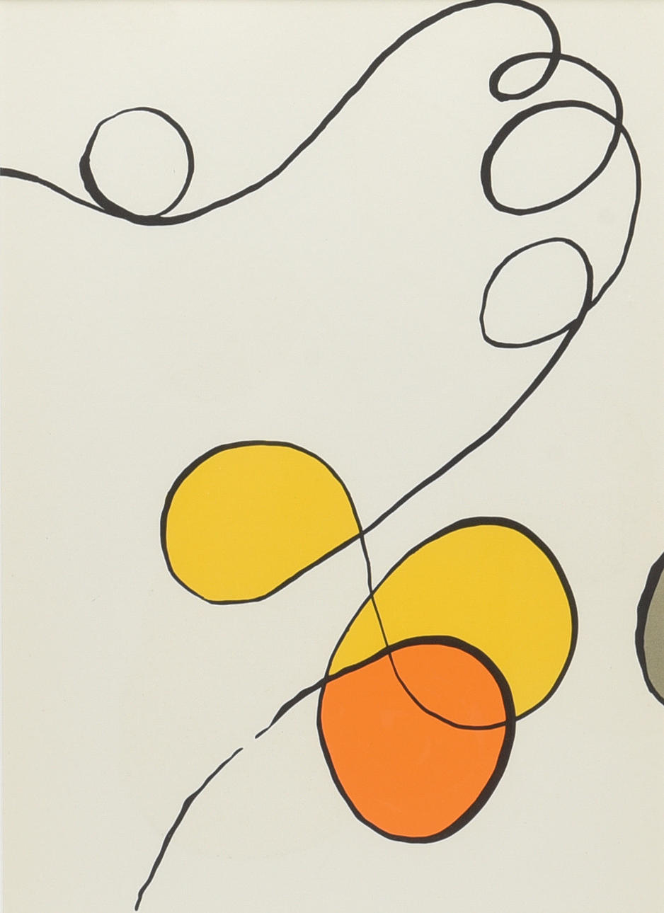 ALEXANDER CALDER. Komposition.
