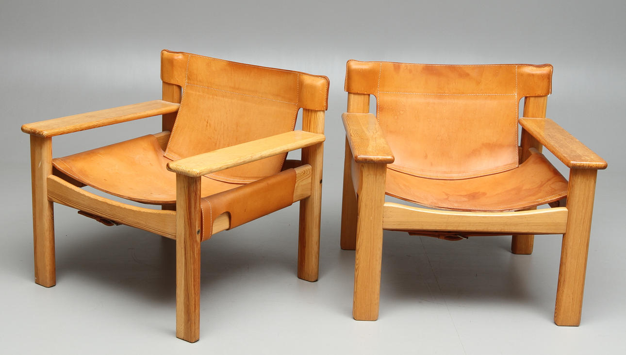 FÅTÖLJER, ett par, Bernt Petersen, Ikea, 1900-talets andra hälft.