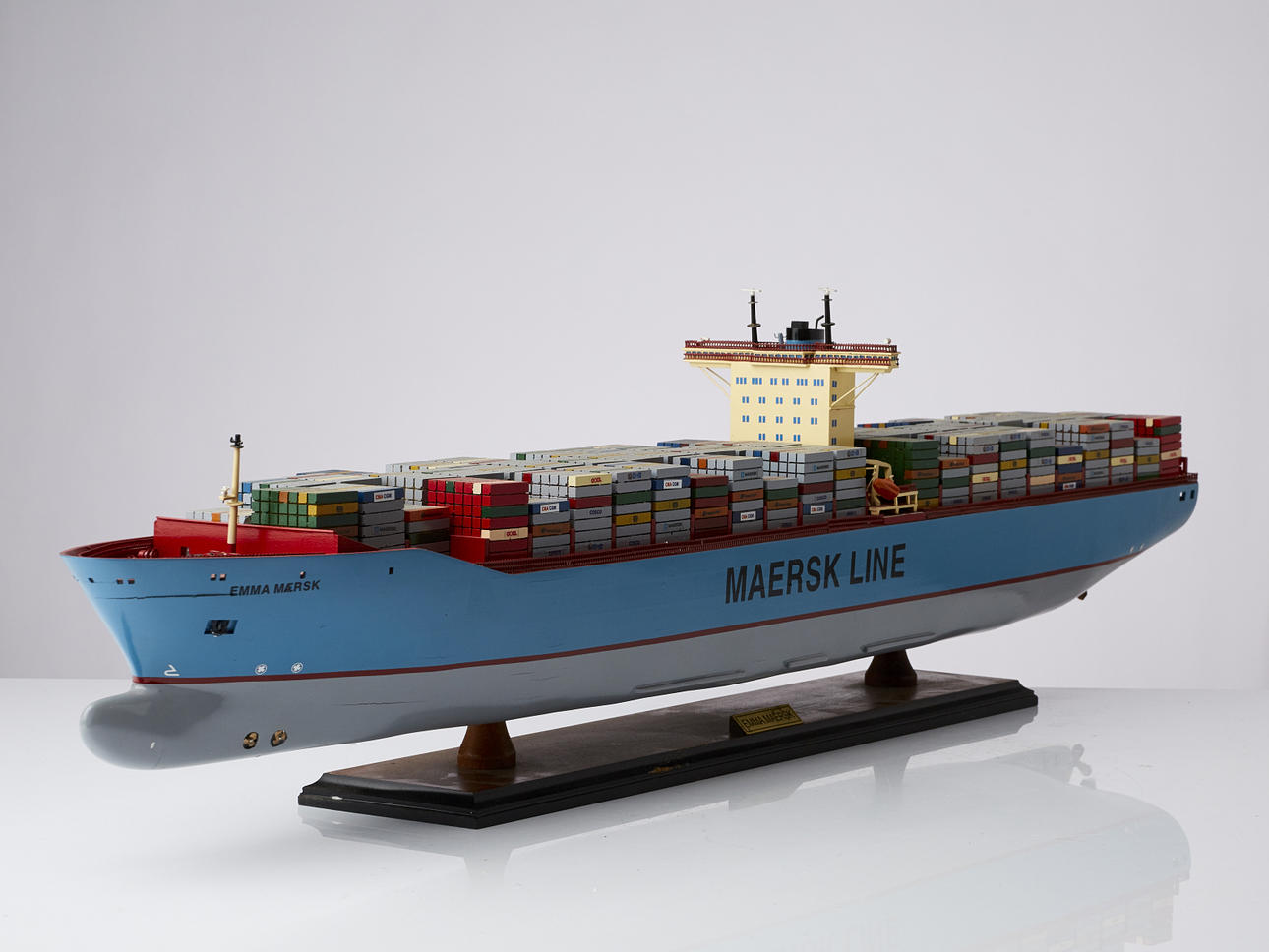 MODELO DE BARCO, "MS Emma Maersk".
