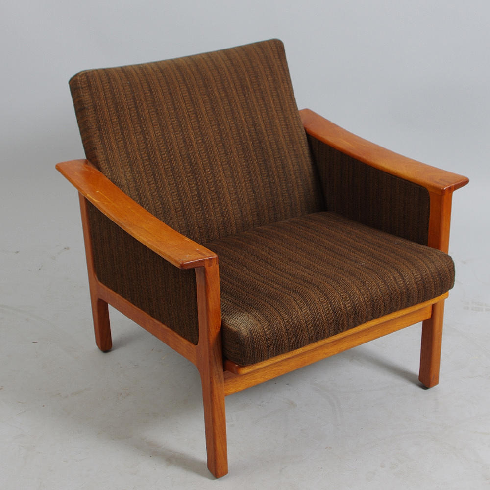 FÅTÖLJ, teak, Bröderna Andersson.