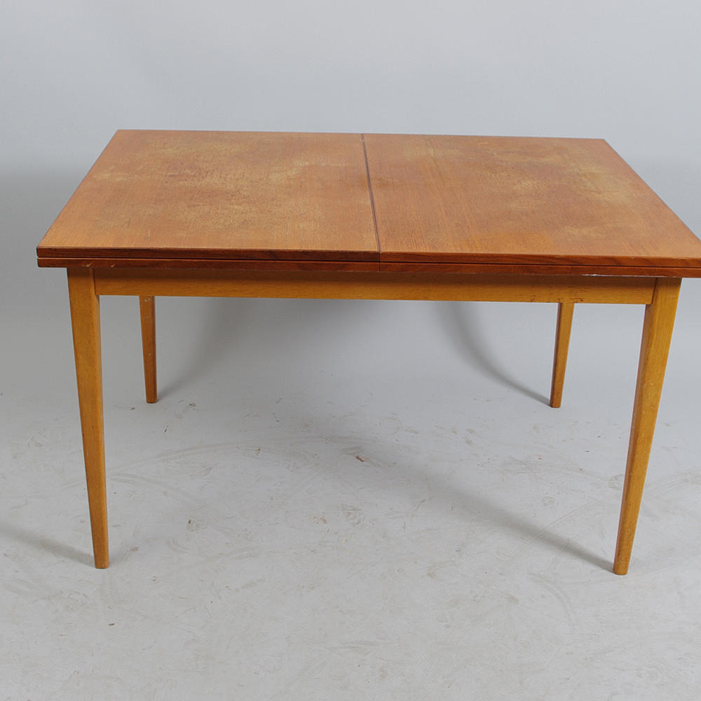 MATBORD, teak/ek, Skaraborgs Möbelindustri, Tibro.