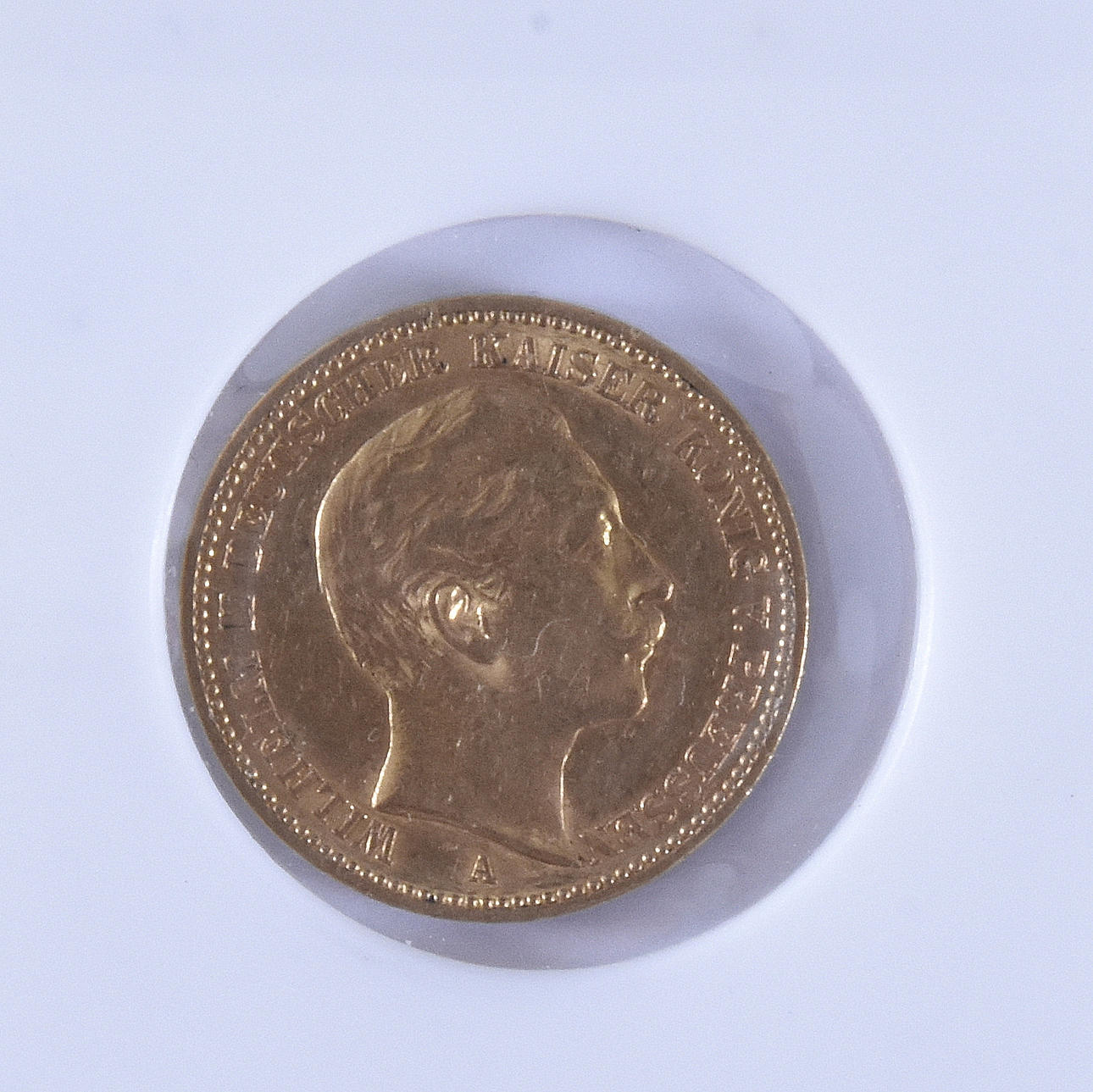 MONEDA DE ORO, 20 marcos, Alemania, Prusia 1889.