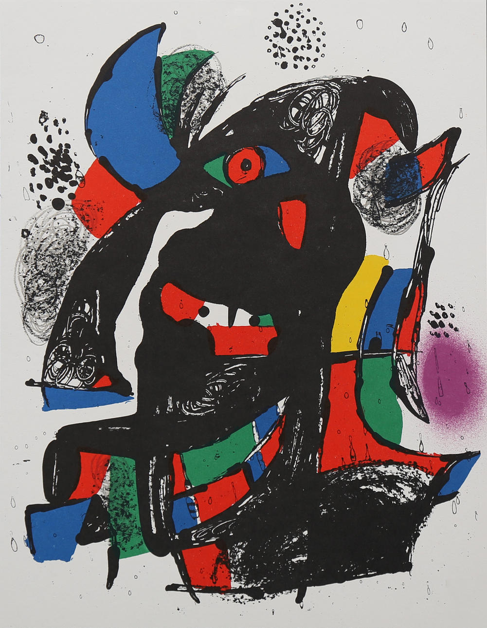JOAN MIRÓ. "Original litografi II".