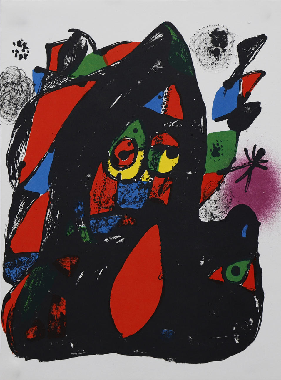 JOAN MIRÓ. Untitled.
