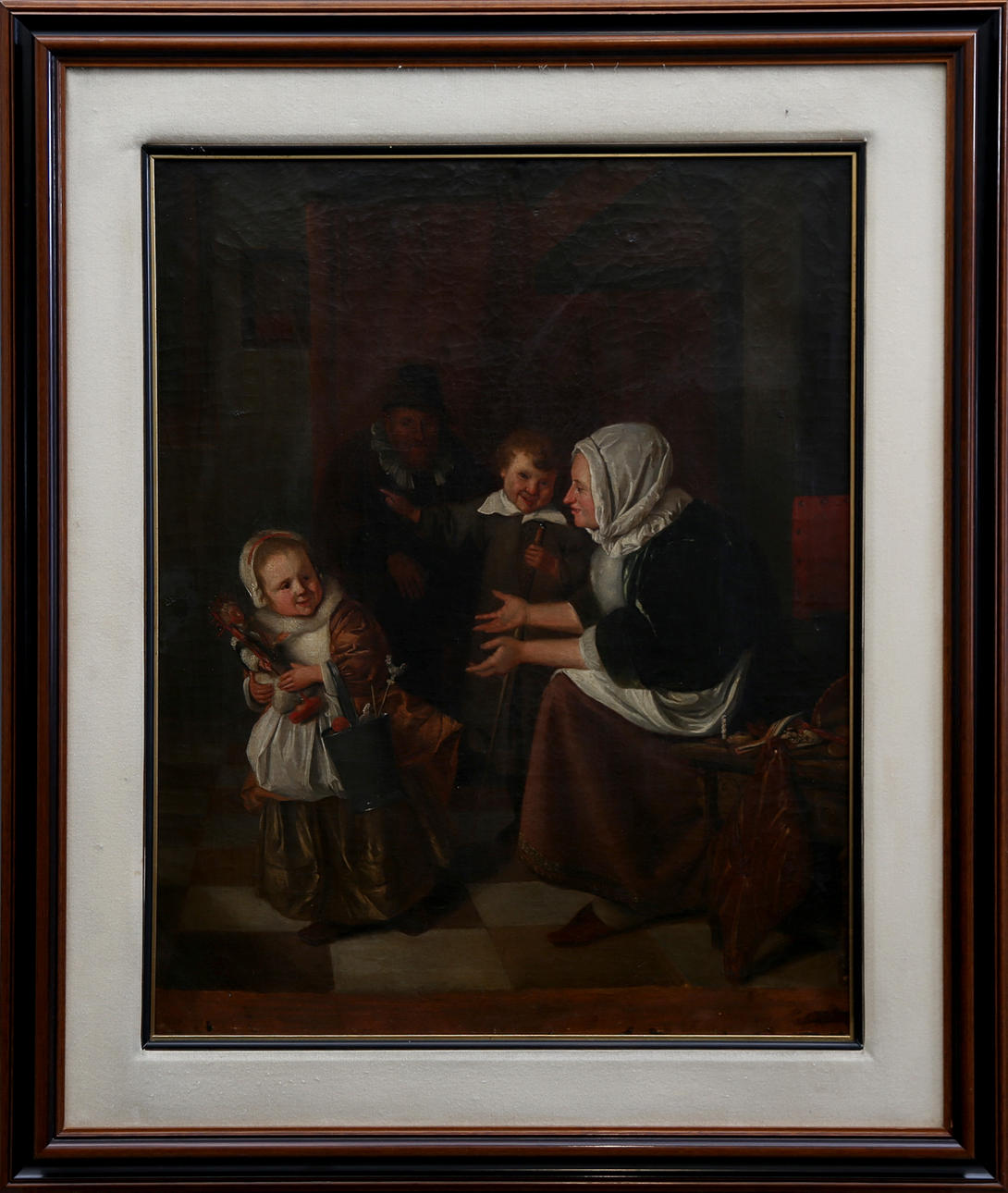 JAN STEEN. EFTER. ”Sint-Nicolaasfeest”.