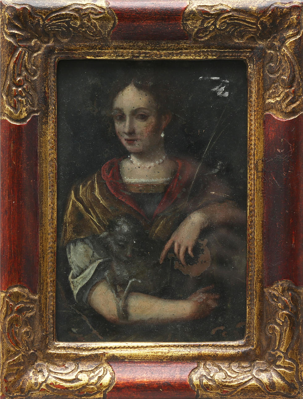 FLEMISH SCHOOL, 17TH CENTURY. Saint Ines. Art - Paintings - Auctionet