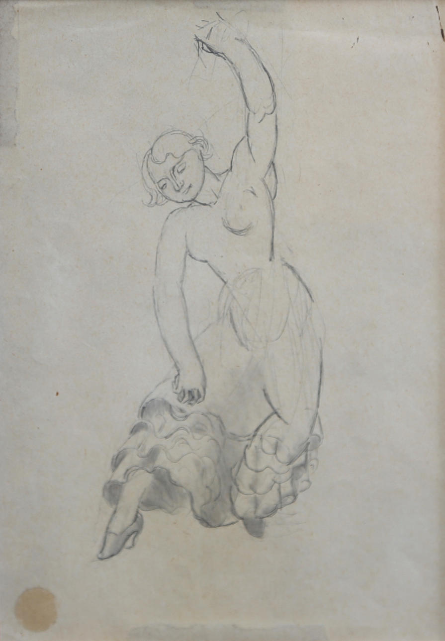 MANOLO HUGUÉ. Flamenco dancer.