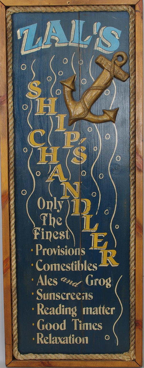 REKLAMTAVLA, marin, Zals.