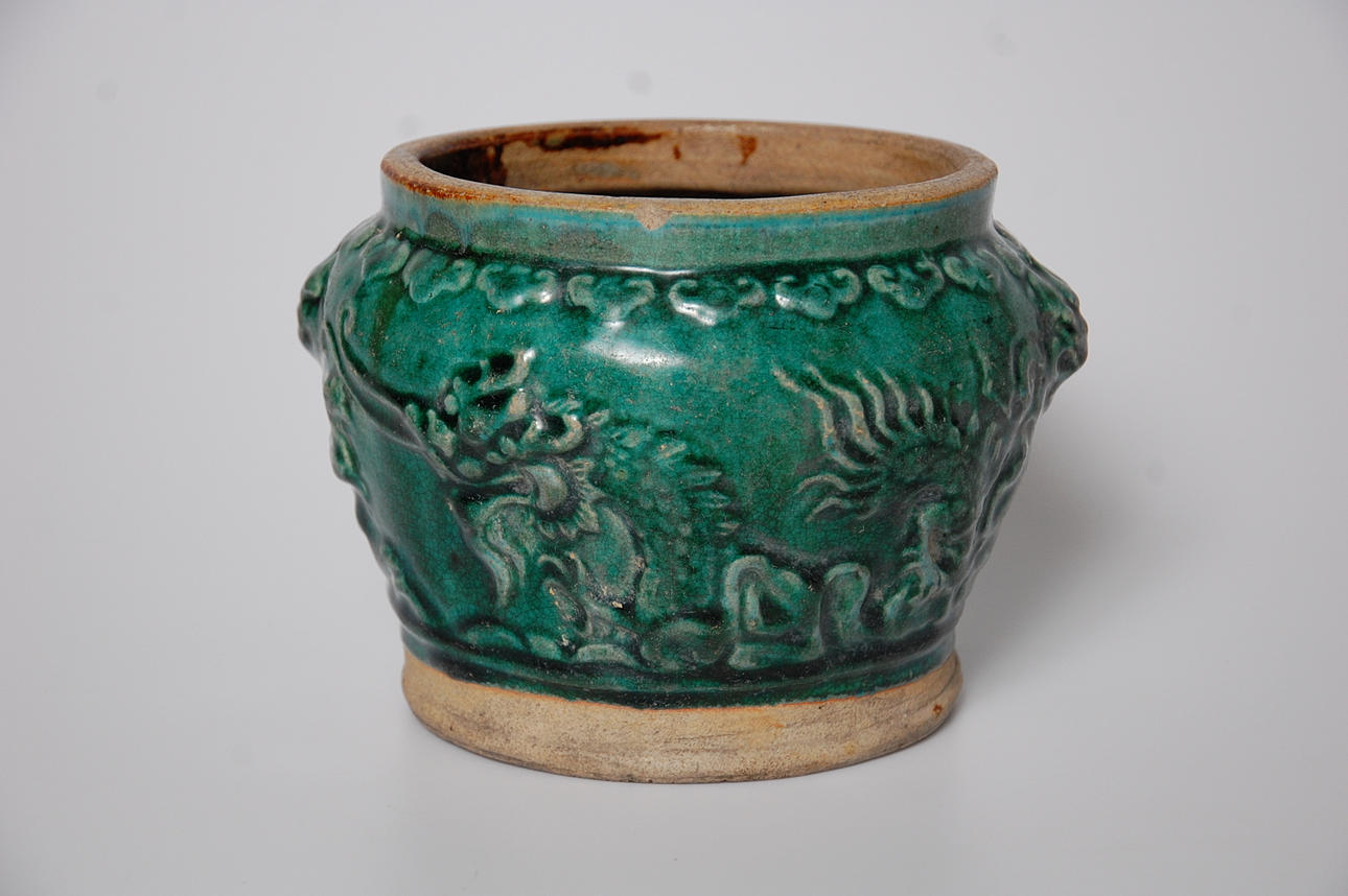 URNA, keramik, Kina, proveniens Wiliam Gibsons samling.