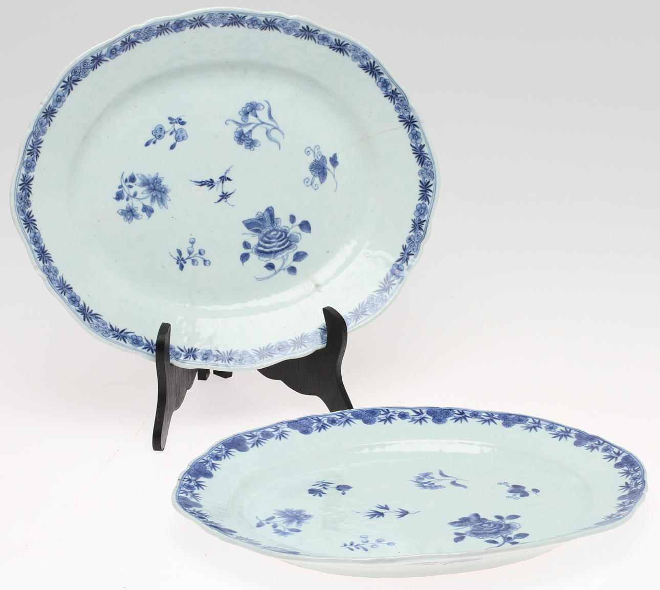 FAT, 1 par, porslin, Kina, 17/1800-tal.