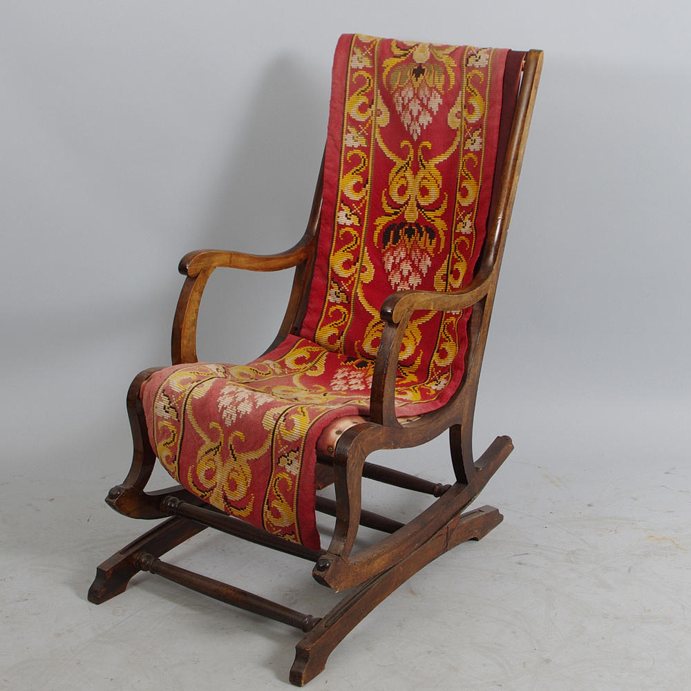 AMERIKANSK GUNGSTOL, sekelskiftet 1800/1900.