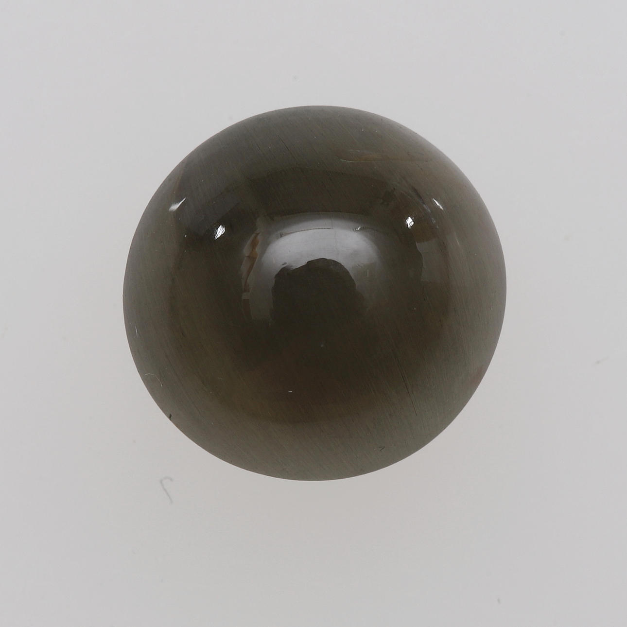 SILLIMANIT, kattöga, cabochonslipad, 7.73 ct.