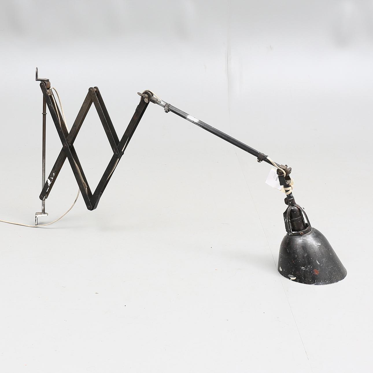 VÄGGLAMPA, Modell 11, Curt Fischer, Midgard, Bauhaus, 1920-tal.