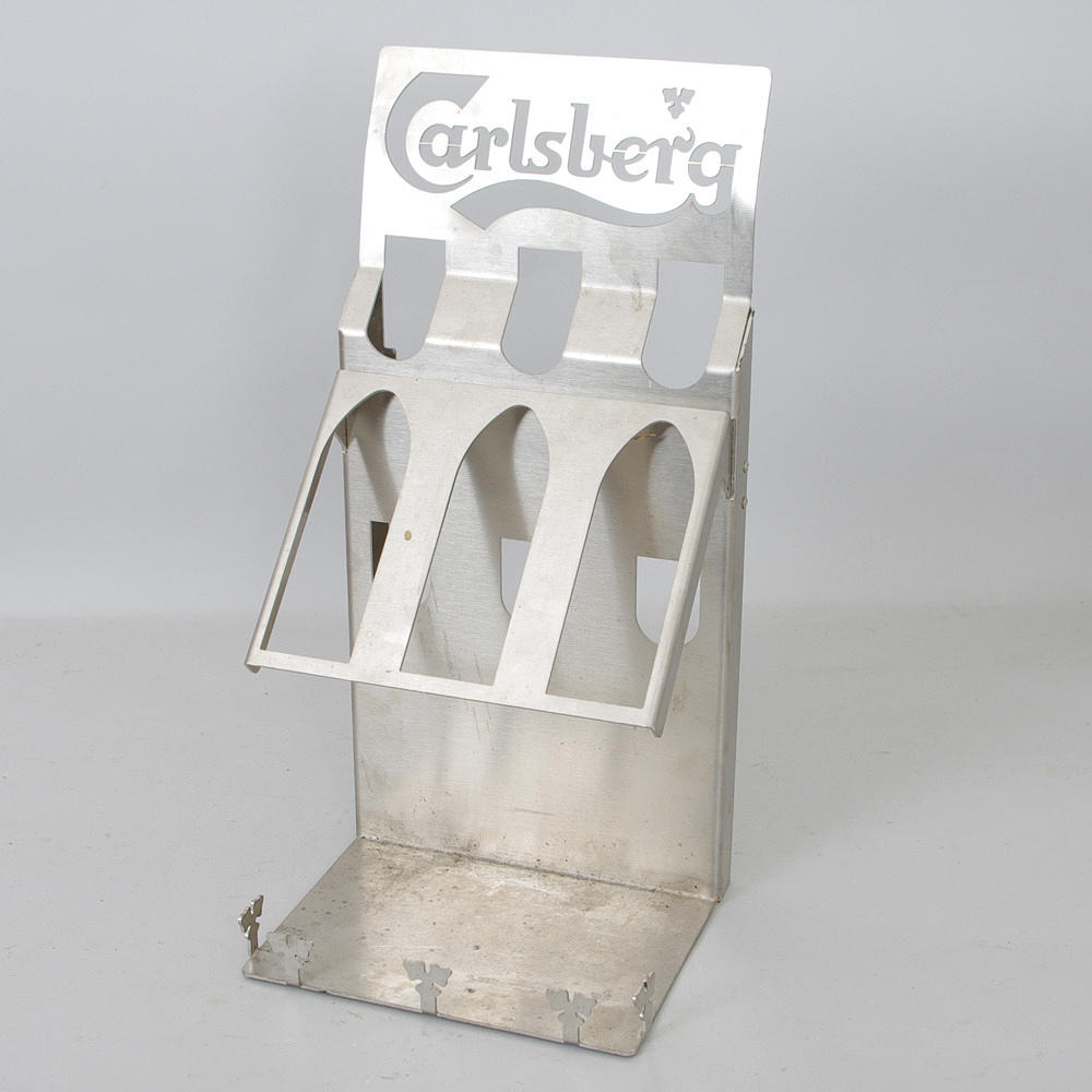ÖLSTÄLL, Carlsberg, rostfritt.