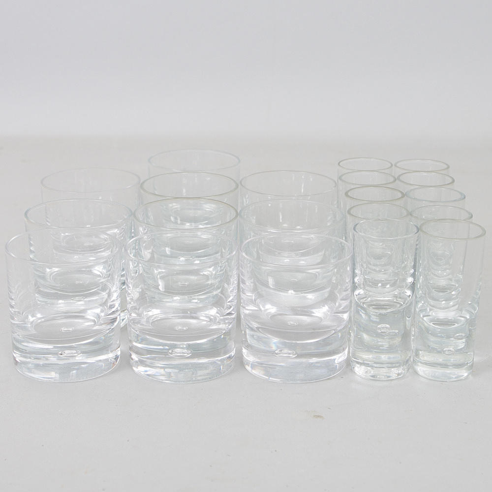 GLASSERVISDELAR, "Pippi", 20 delar.