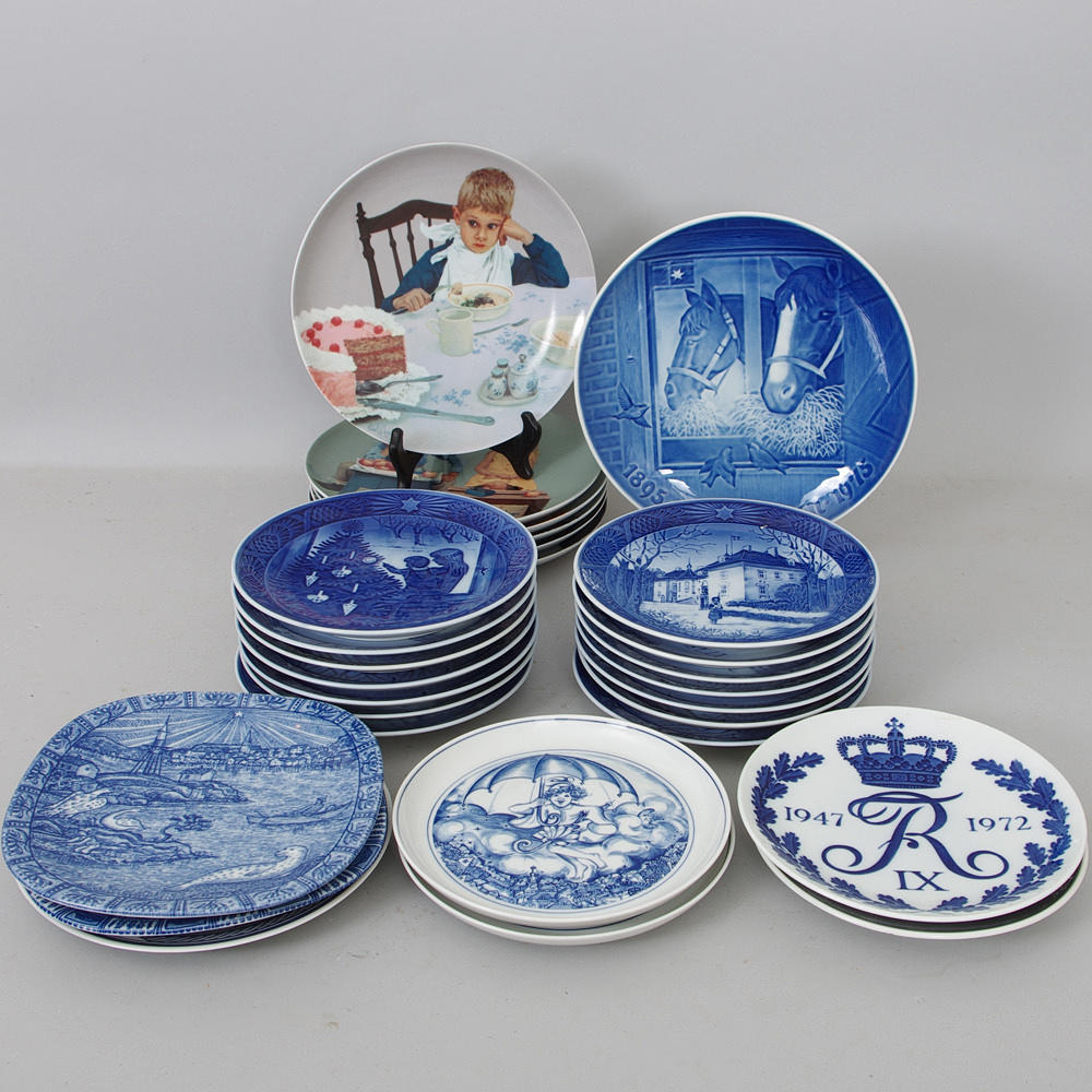 SAMLARTALLRIKAR, Meissen, Royal Copenhagen, Bing & Gröndal m.fl.