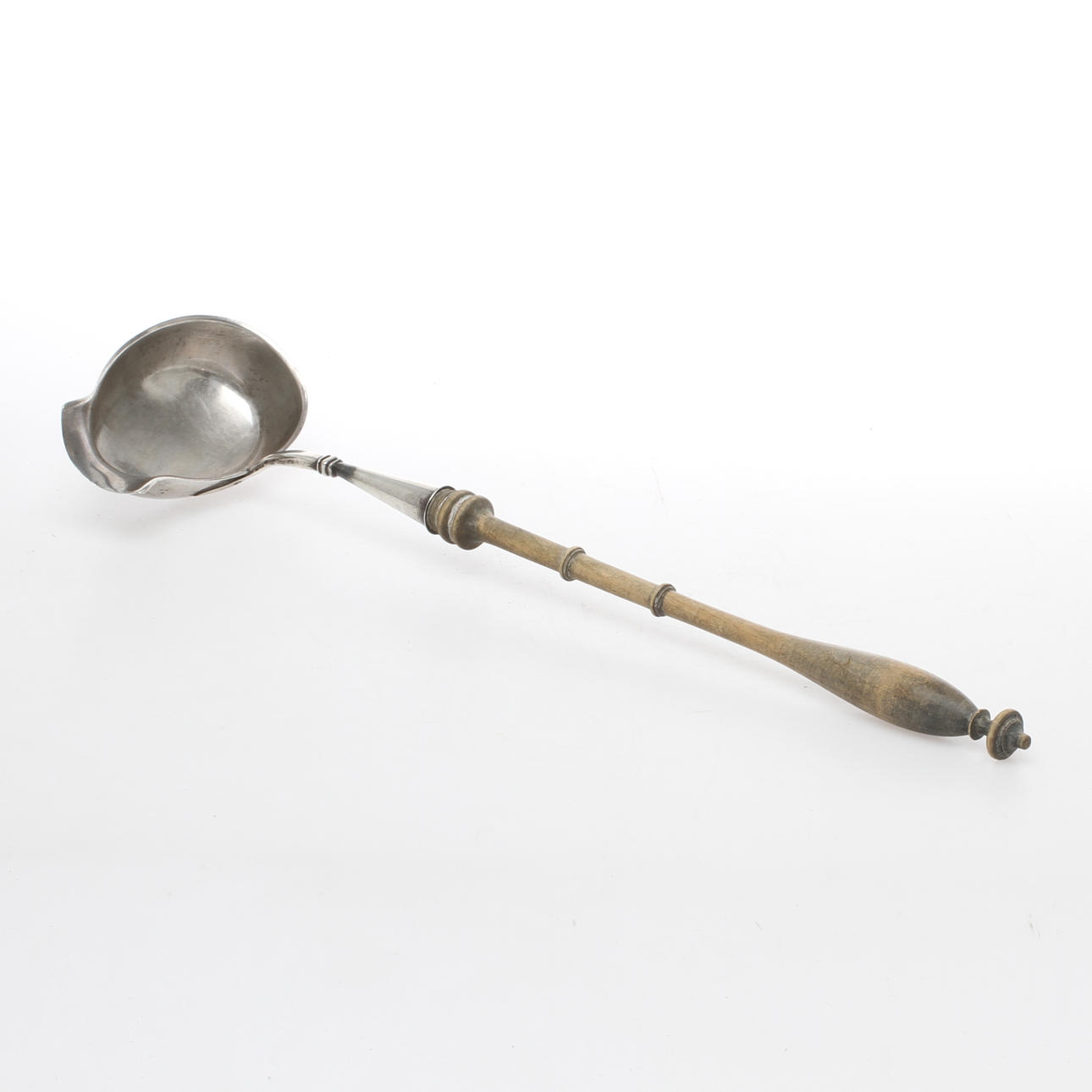 SOPPSLEV, silver och trä, GAB, 1910.